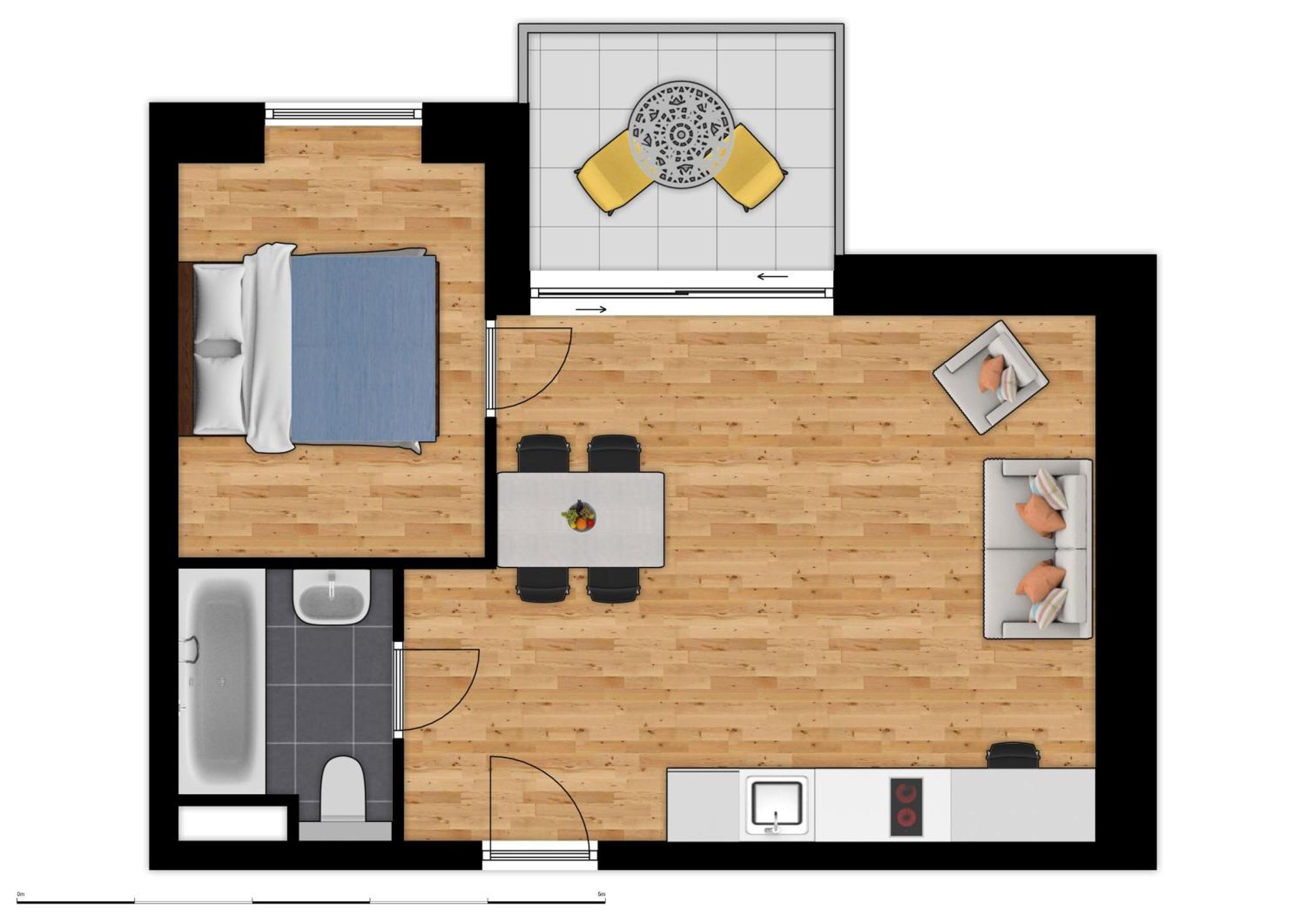 Holiday Suites Westende - ميدل كيرك الغرفة الصورة