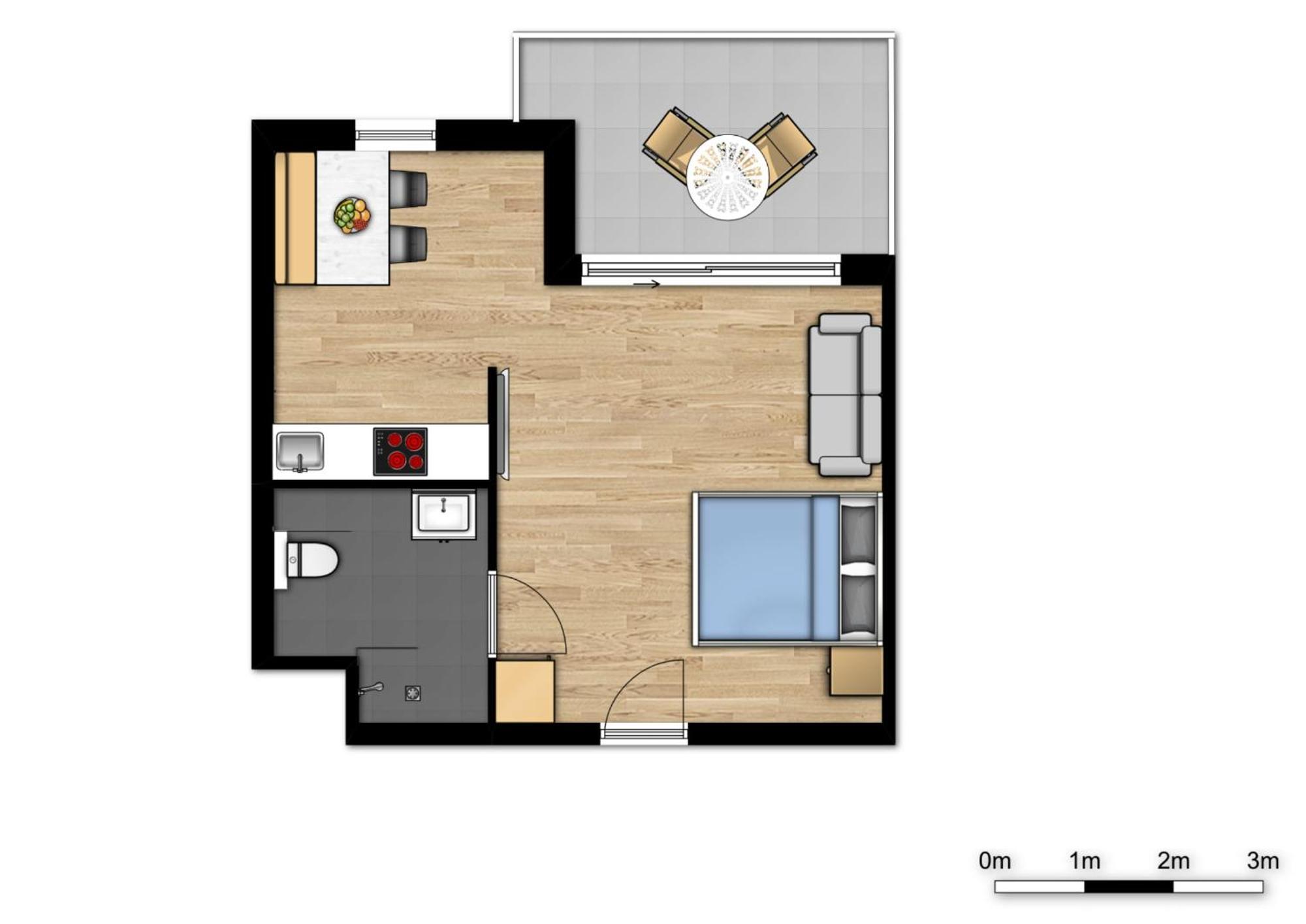 Holiday Suites Westende - ميدل كيرك الغرفة الصورة